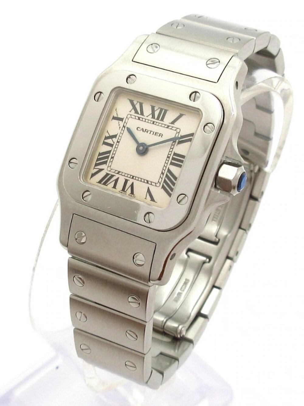 Cartier Santos Galbee SM W20056D6 8******* Silver Women's Wrist Watch